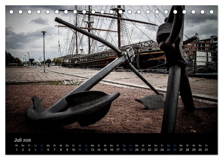 Produktbild: Turku / Finnland (Tischkalender 2026 DIN A5 quer), CALVENDO Monatskalender