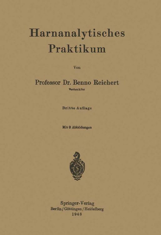 Produktbild: Harnanalytisches Praktikum