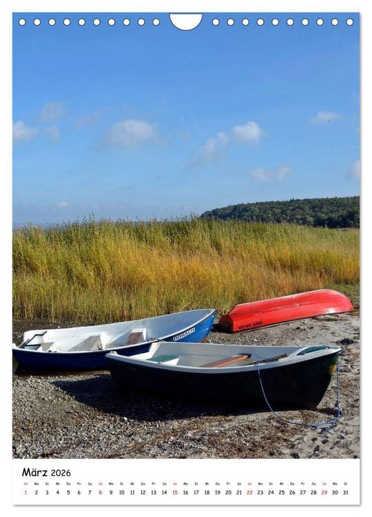 Produktbild: R&uuml;gen-Idyllische Momente (Wandkalender 2026 DIN A4 hoch), CALVENDO Monatskalender