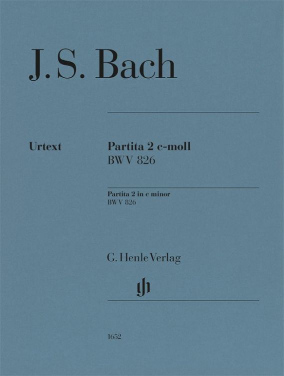 Produktbild: Johann Sebastian Bach - Partita Nr. 2 c-moll BWV 826