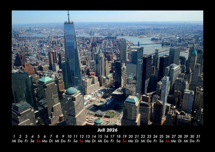 Produktbild: New York 2026 Fotokalender DIN A3