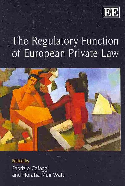Produktbild: The Regulatory Function of European Private Law