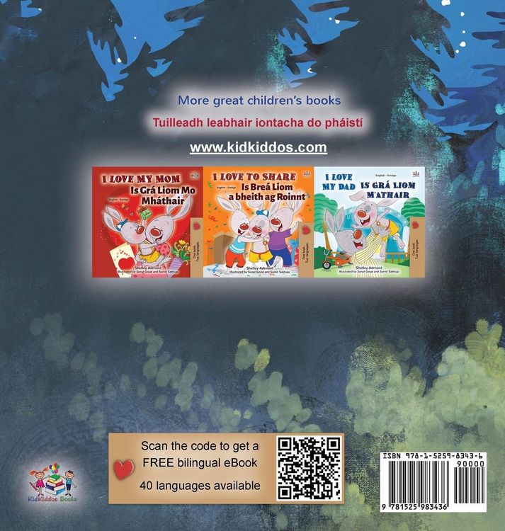 Produktbild: Under the Stars (English Irish Bilingual Kids Book)