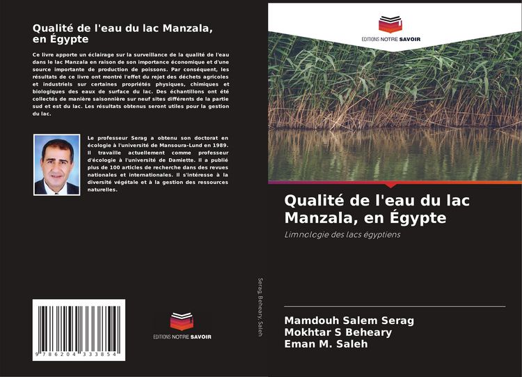 Produktbild: Qualit&eacute; de l'eau du lac Manzala, en &Eacute;gypte