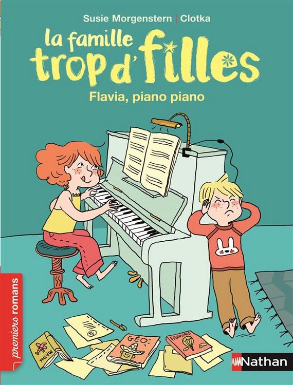 Produktbild: La famille trop d'filles: Flavia, piano piano