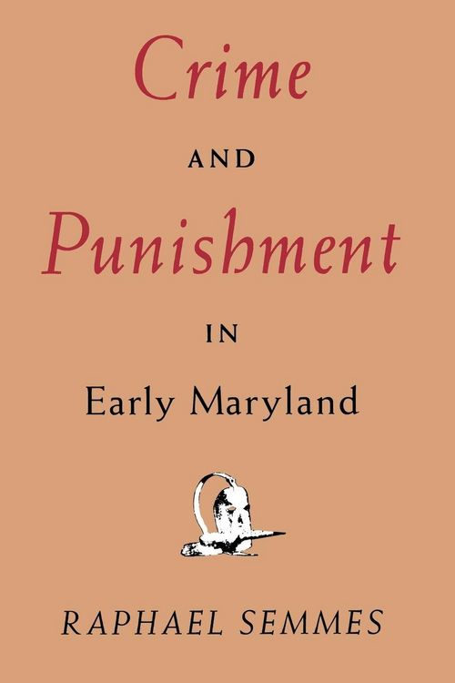 Produktbild: Crime and Punishment in Early Maryland
