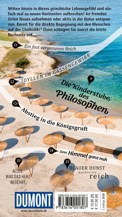 Produktbild: DUMONT direkt Reisef&uuml;hrer Chalkidiki