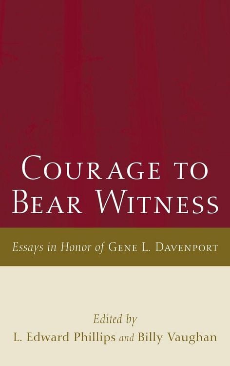 Produktbild: Courage to Bear Witness