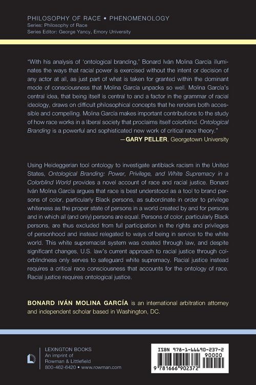 Produktbild: Molina Garc&iacute;a, B: Ontological Branding