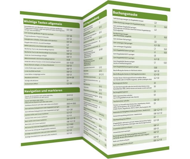 Produktbild: DATEV Rechnungswesen - Schnelle Tasten beim Belege buchen