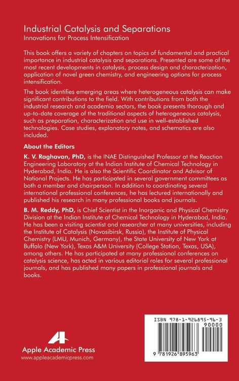 Produktbild: Industrial Catalysis and Separations