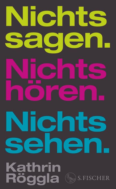 Produktbild: Nichts sagen. Nichts h&ouml;ren. Nichts sehen.