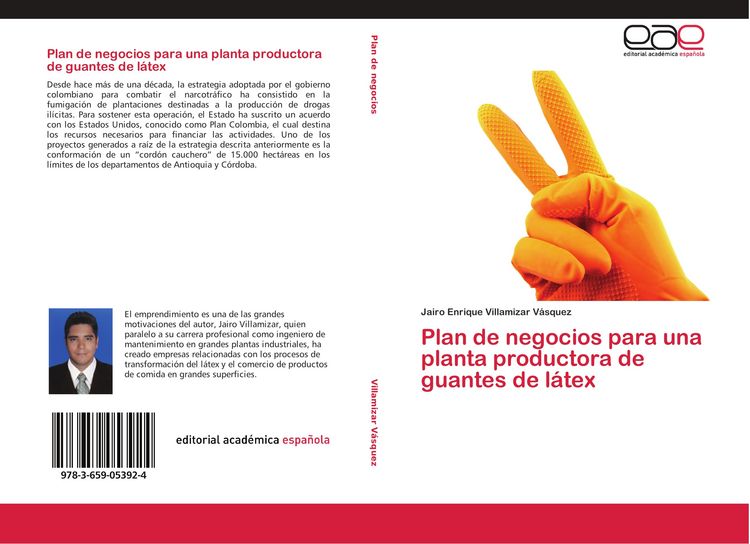 Produktbild: Plan de negocios para una planta productora de guantes de l&aacute;tex