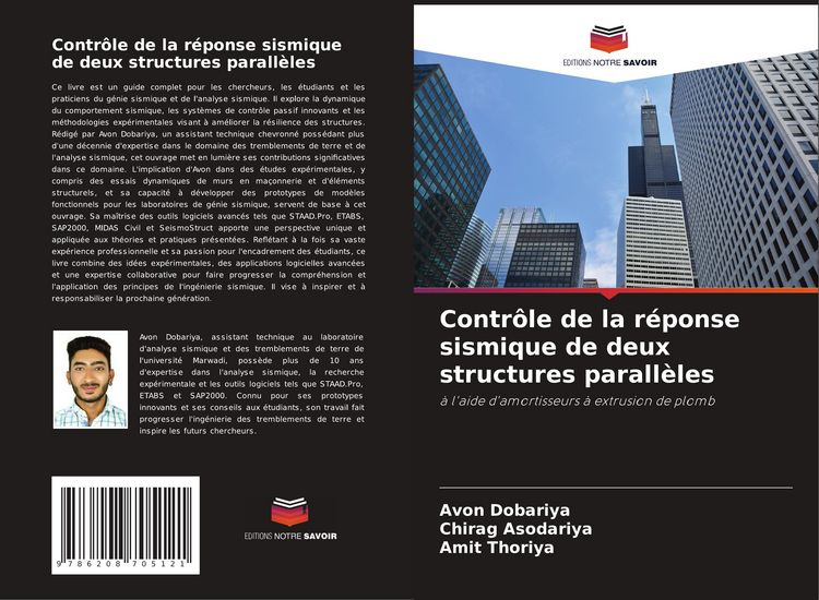 Produktbild: Contr&ocirc;le de la r&eacute;ponse sismique de deux structures parall&egrave;les