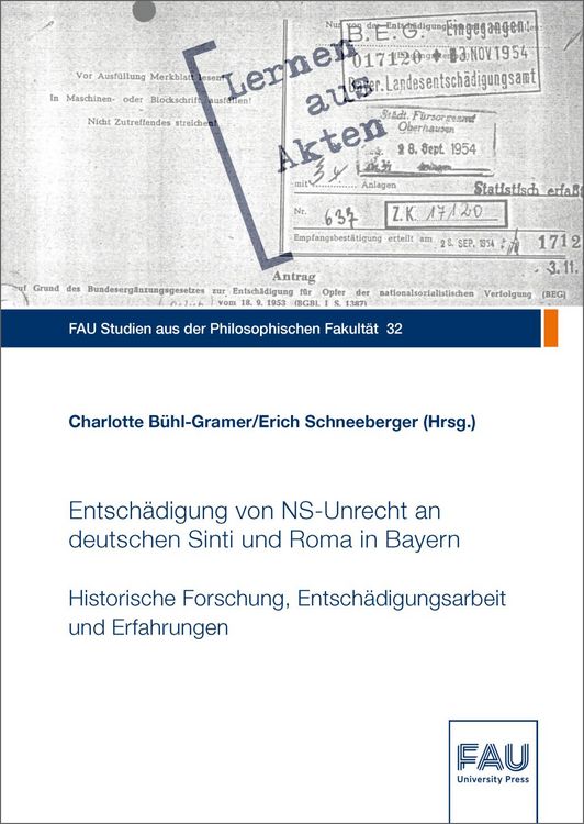 Produktbild: Entsch&auml;digung von NS-Unrecht an deutschen Sinti und Roma in Bayern