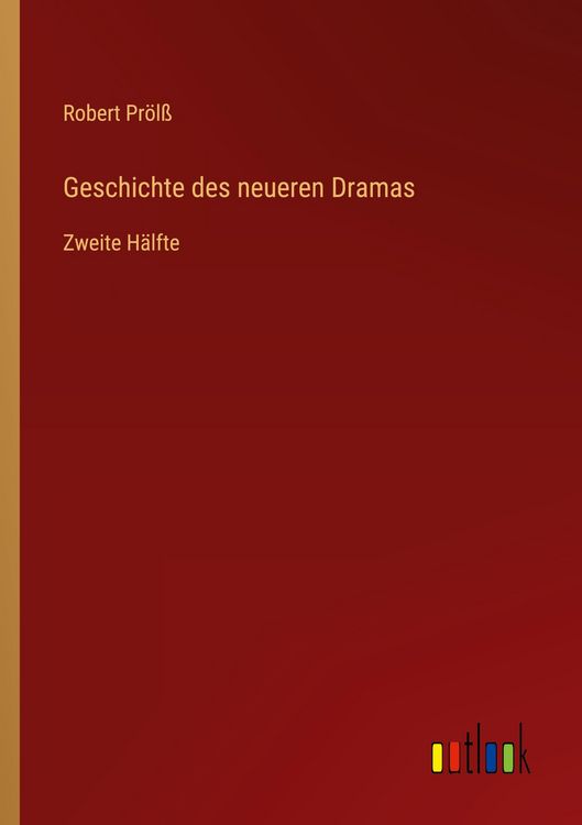 Produktbild: Geschichte des neueren Dramas