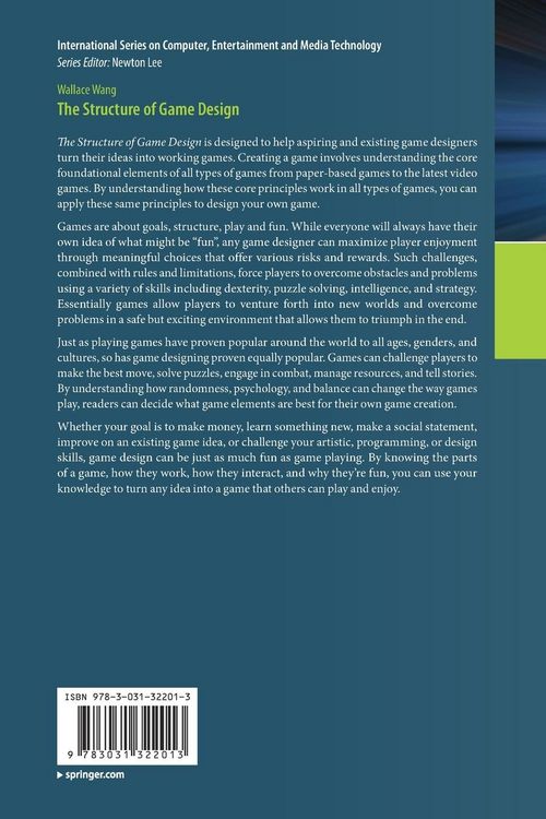 Produktbild: The Structure of Game Design