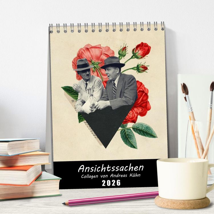 Produktbild: Ansichtssachen (Tischkalender 2026 DIN A5 hoch), CALVENDO Monatskalender