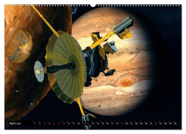Produktbild: Raumfahrt und Weltall (hochwertiger Premium Wandkalender 2026 DIN A2 quer), Kunstdruck in Hochglanz