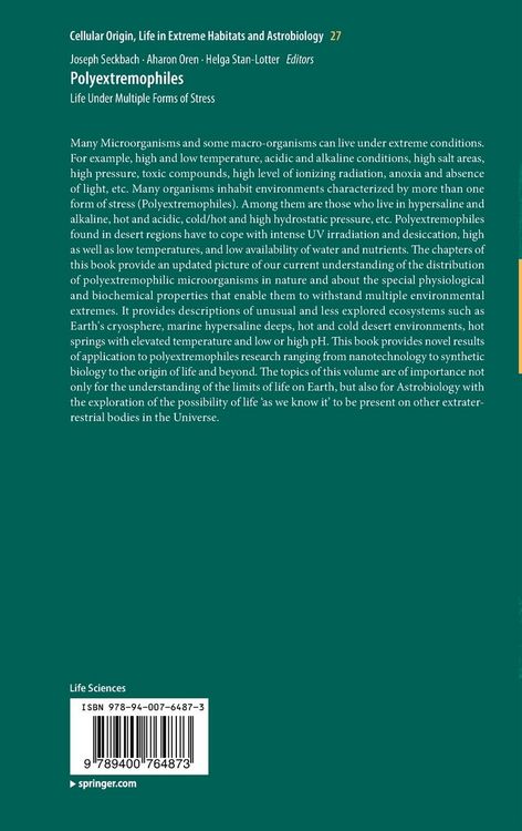 Produktbild: Polyextremophiles