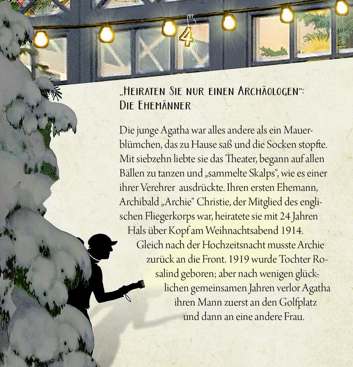 Produktbild: Zettelkalender - Weihnachten mit Agatha Christie