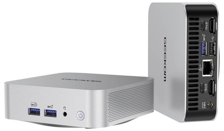 Produktbild: GEEKOM Mini PC A7 AMD Ryzen 5 7535HS 5.1GHz 16GB RAM AMD Win 11 Pro A7