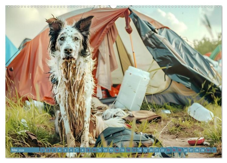Produktbild: Camping Extreme (hochwertiger Premium Wandkalender 2026 DIN A2 quer), Kunstdruck in Hochglanz