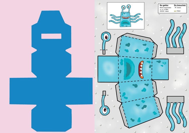 Produktbild: Das Ausschneide-Bastelbuch &ndash; Weltraumabenteuer
