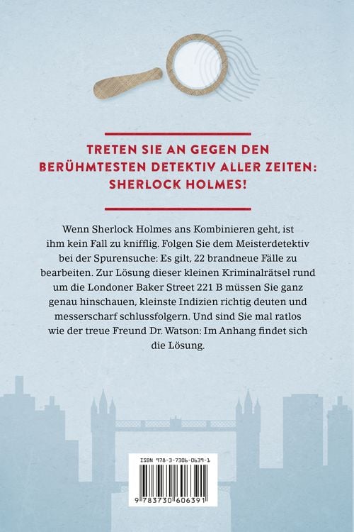 Produktbild: Rätselbuch Sherlock Holmes [Solve It Like Sherlock]