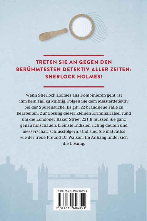 Produktbild: R&auml;tselbuch Sherlock Holmes [Solve It Like Sherlock]