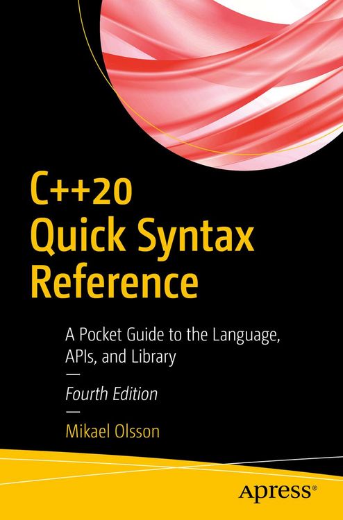 Produktbild: C++20 Quick Syntax Reference