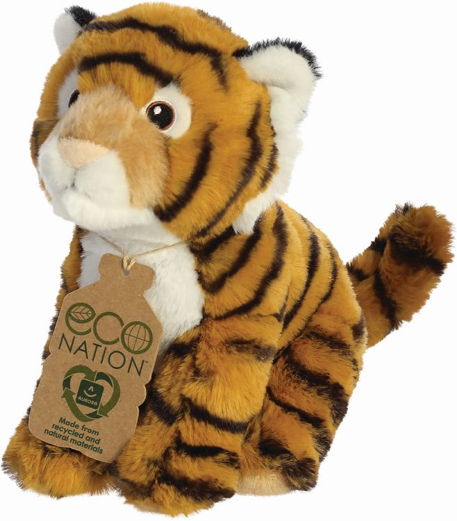 Aurora YooHoo Sibirischer Tiger Plüschtier – 23 Cm, Weich, Waschbar
