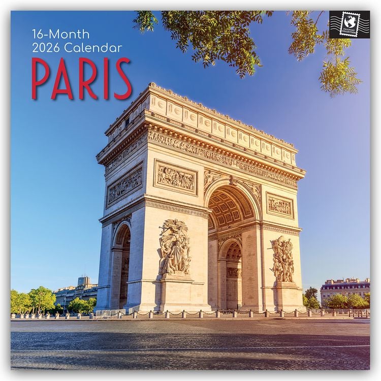 Produktbild: Paris 2026 – 16-Monatskalender