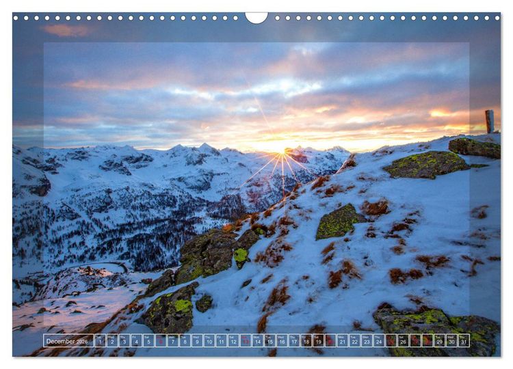 Produktbild: When the sun rises and sets (Wall Calendar 2026 DIN A3 landscape), CALVENDO 12 Month Wall Calendar