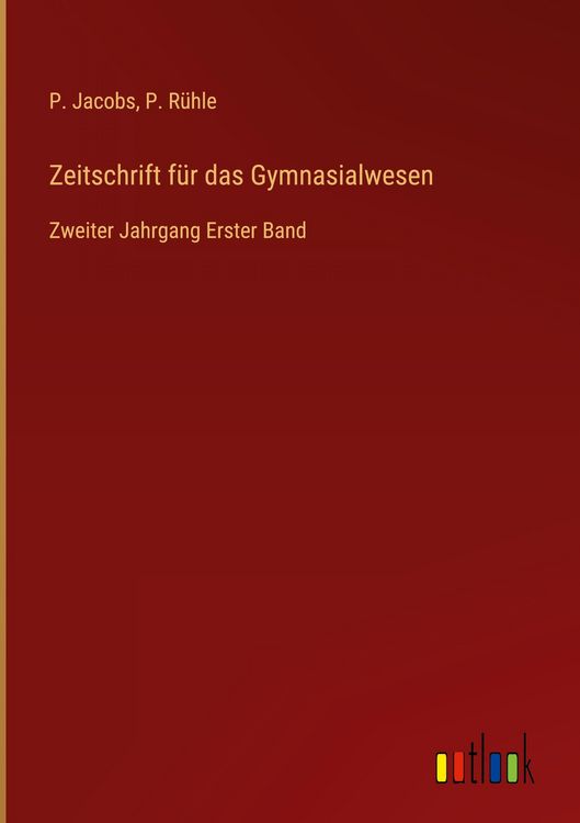 Produktbild: Zeitschrift f&uuml;r das Gymnasialwesen