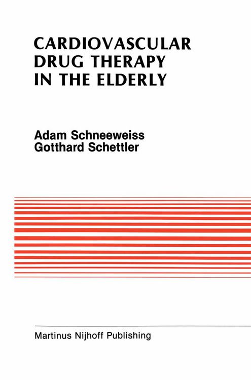 Produktbild: Cardiovascular Drug Therapy in the Elderly