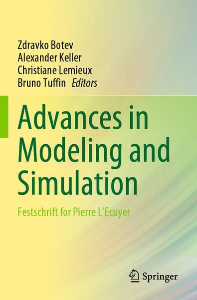 Produktbild: Advances in Modeling and Simulation