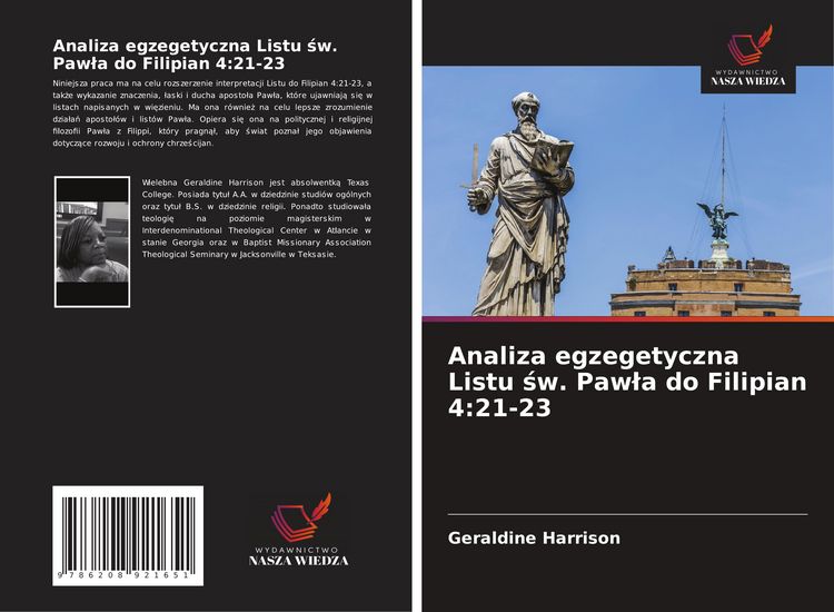 Produktbild: Analiza egzegetyczna Listu &iquest;w. Paw&iquest;a do Filipian 4:21-23