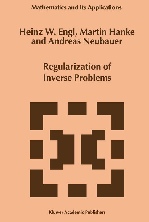 Produktbild: Regularization of Inverse Problems