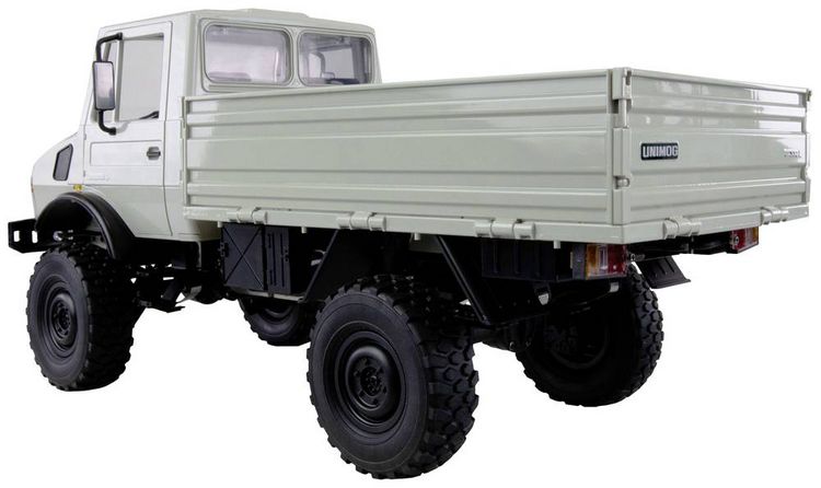 Produktbild: Amewi 22631 Unimog Basic, hellgrau 1:12 Elektro RC Modell-LKW RtR