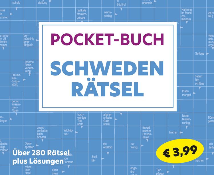 Produktbild: Pocket-Buch Schwedenr&auml;tsel Band 8