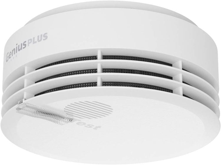 Produktbild: Hekatron Genius Plus Rauchwarnmelder inkl. 10 Jahres-Batterie batteriebetrieben (&Oslash; x H) 104 mm x 48 mm
