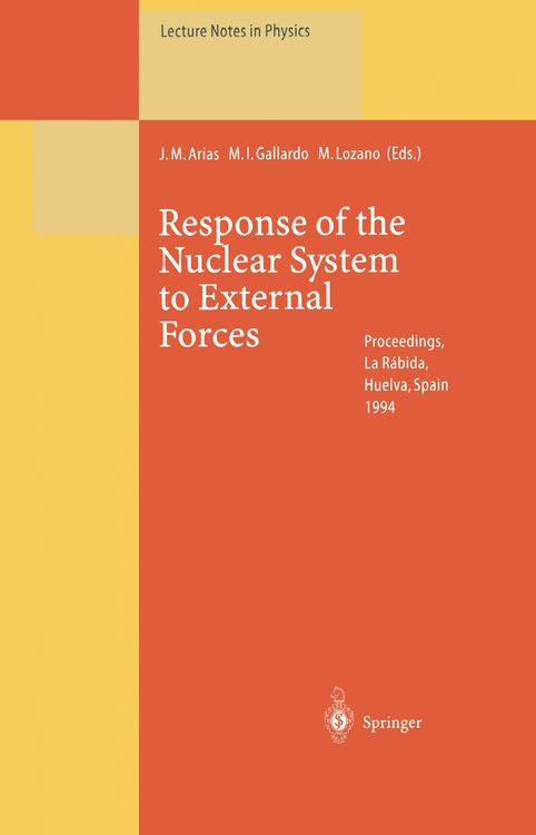 Produktbild: Response of the Nuclear System to External Forces