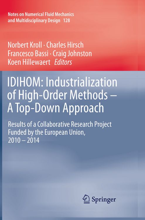 Produktbild: IDIHOM: Industrialization of High-Order Methods - A Top-Down Approach