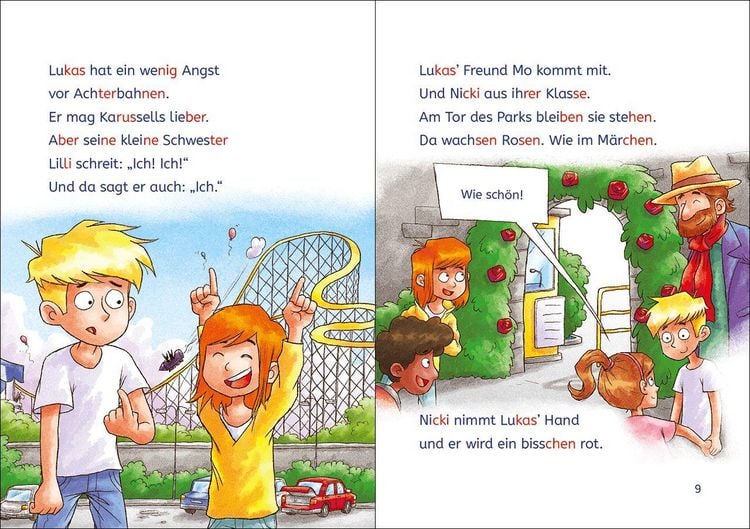 Produktbild: Lesel&ouml;wen 2. Klasse - Alarm! Diebe im Freizeitpark!
