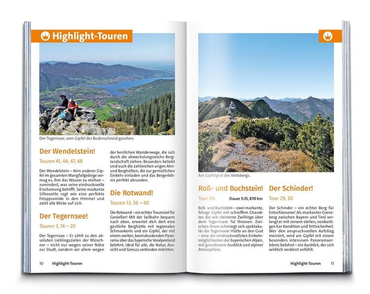 Produktbild: KOMPASS Wanderf&uuml;hrer Tegernsee, Schliersee, 60 Touren mit Extra-Tourenkarte