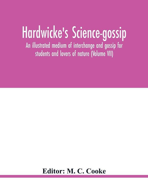 Produktbild: Hardwicke's Science-Gossip