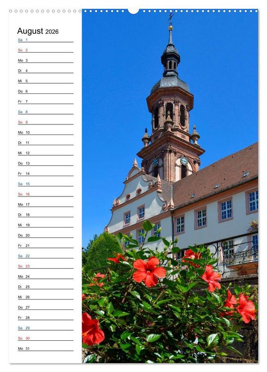 Produktbild: Schwarzwald (Wandkalender 2026 DIN A2 hoch), CALVENDO Monatskalender