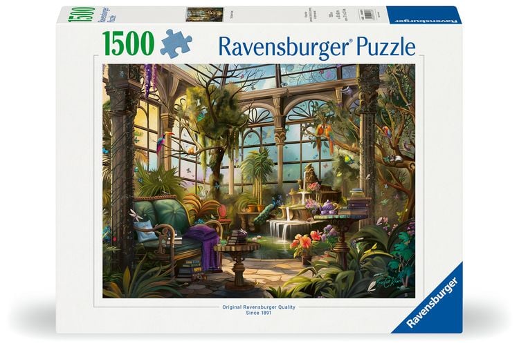 Produktbild: Erwachsenenpuzzle 1500 Teile - Das Gew&auml;chshaus
