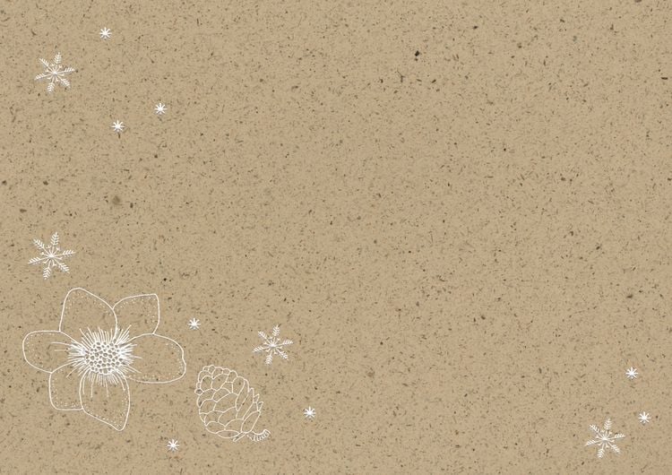 Produktbild: A5-Graspapier-Adventskalender &ndash; Zauber der Winternatur